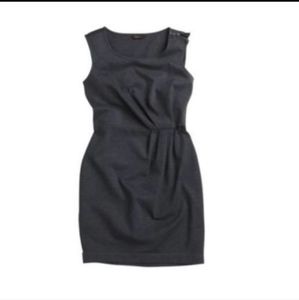 Women's zipper shoulder dress